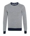 Drumohr Razor Blade Crew Neck Sweater Clothing In Gray
