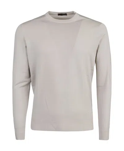 Drumohr Crew-neck Jumper In Gray