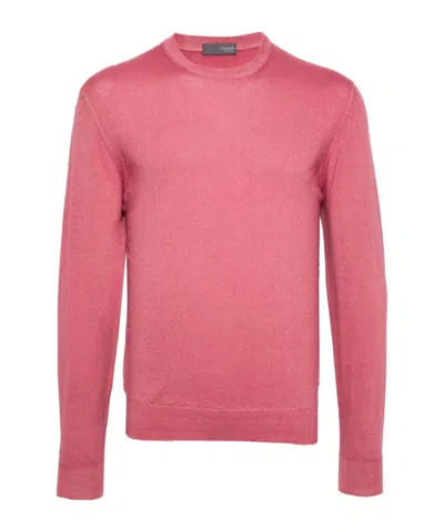 Drumohr Crew-neck Jumper In Pink