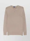 Drumohr Crew Neck Knitted Sweater In Pink