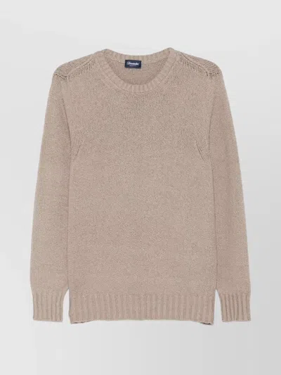 DRUMOHR CREW NECK KNITTED SWEATER
