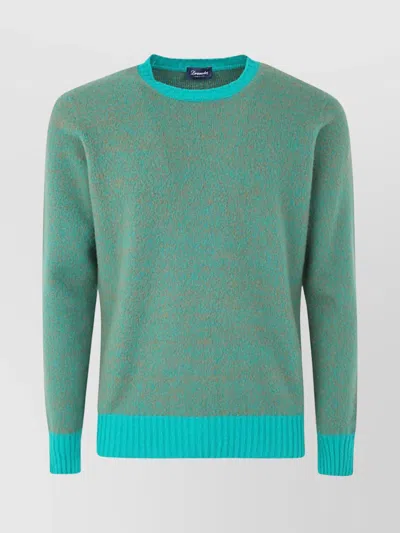 DRUMOHR CREW NECK LONG SLEEVE SWEATER