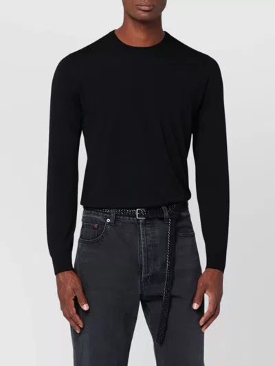DRUMOHR CREW NECK LONG SLEEVES SWEATER