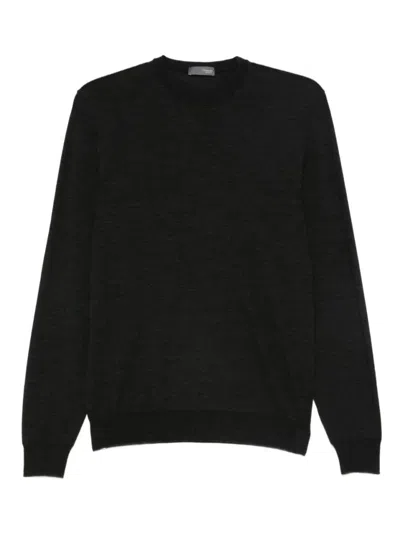 DRUMOHR DRUMOHR CREW-NECK MERINO KNIT SWEATER