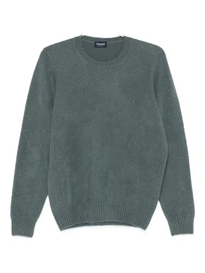 Drumohr Pullover Mit Rundhalsausschnitt In Green