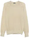 Drumohr Cashmere Sweater In Green