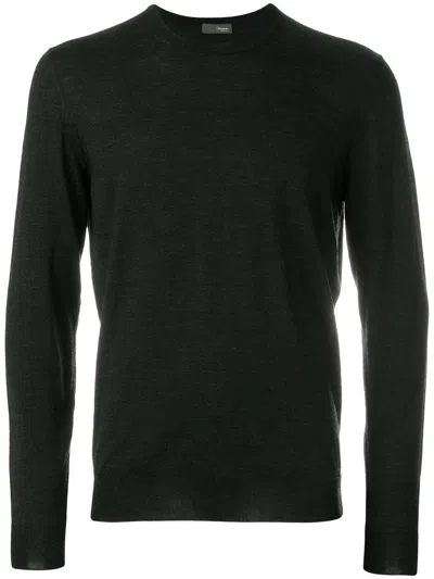 Drumohr Crew Neck Sweater In Grey