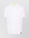 Drumohr Crew Neck T-shirt Short Sleeves In White