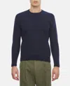 Drumohr Crewneck Cashemere Sweater In Blue