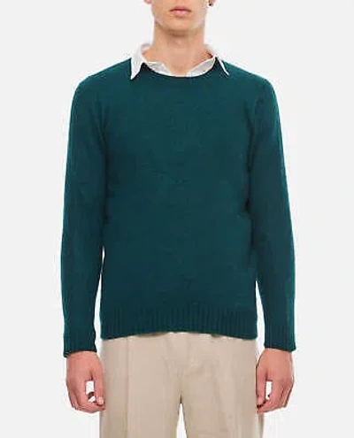 Pre-owned Drumohr Crewneck Wool Sweater In Green