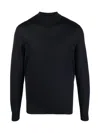 Drumohr Modern Turtleneck In Blue