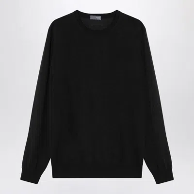 DRUMOHR DRUMOHR DARK CREW-NECK SWEATER