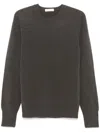 Drumohr Kaschmirpullover Mit Rundhalsausschnitt In Dark Pink
