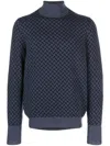 Drumohr Biscottino Cashmere Jumper In Blue