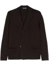 Drumohr Merino Cardigan In Brown