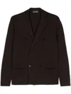 Drumohr Merino Cardigan In Brown