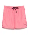 Drumohr Drawstring Swimming Shorts In Pink