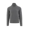 Drumohr Erino Wool Turtleneck Sweater In Gray