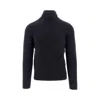 Drumohr Erino Wool Turtleneck Sweater In Black