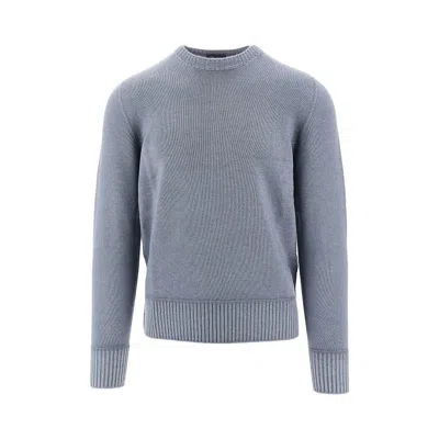 Drumohr Extrafine Merino Wool Crewneck Sweater In Multi