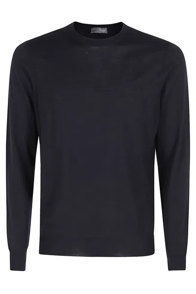 Drumohr Extrafine Sweater In Blue