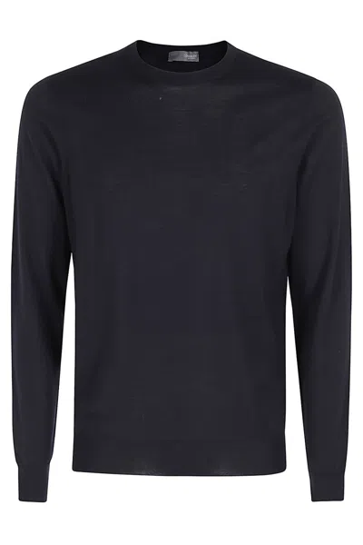 Drumohr Extrafine Sweater In Blue