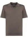 Drumohr Polo S Bott Mc T Frosted In Grey