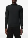Drumohr Fine-knit Jumper In Black