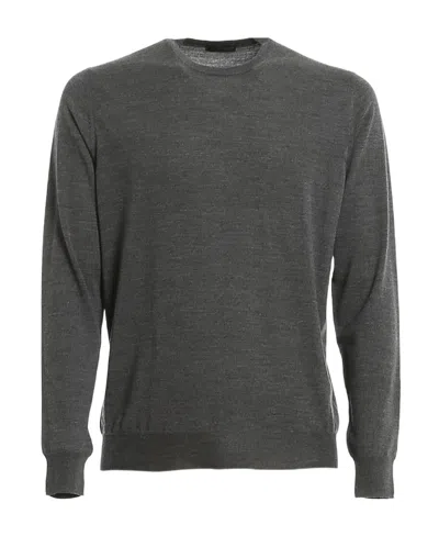 Drumohr Merino Wool Sweater In Gris