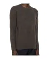 Drumohr Fleece Sweater In Black