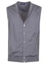 Drumohr Vest In Grey