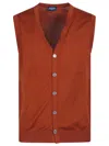 Drumohr Vest In Red