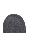 Drumohr Gray Beanie In Multi