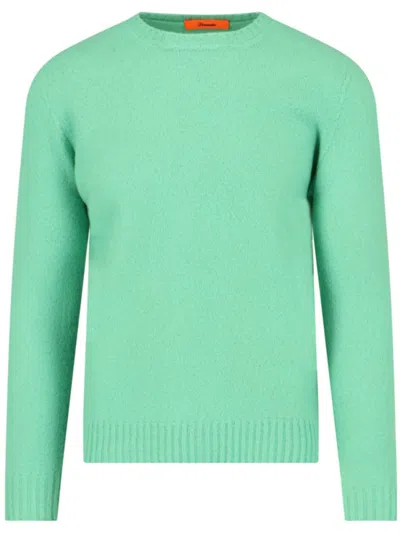 DRUMOHR GREEN CREWNECK SWEATER