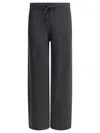 Drumohr Grey Cashmere Trousers In Gray
