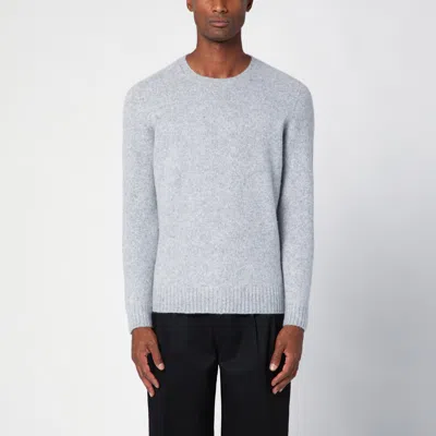 DRUMOHR GREY VIRGIN WOOL SWEATER