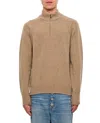 Drumohr Zip-front Knitted Jumper