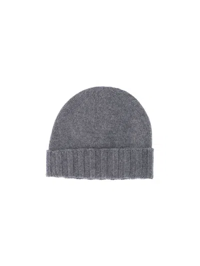 Drumohr Hats Anthracite In Grey
