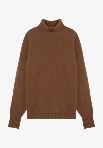 DRUMOHR HIGH-NECK WOOL SWEATER