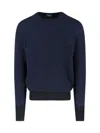 Drumohr Cashmere Sweater In Blue