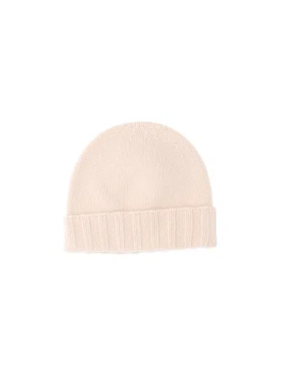 Drumohr Knit Beanie In Beige