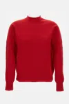 Drumohr Crew Neck Sweater In Red