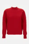 Drumohr Crew Neck Sweater In Red