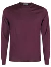 Drumohr Basic Sweater In Purple