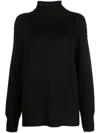 Drumohr Cashmere Roll-neck Jumper In Brown