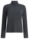 Drumohr Roll-neck Long-sleeve Knitwear In Black