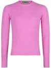 Drumohr Lambs-wool Sweater In Pink