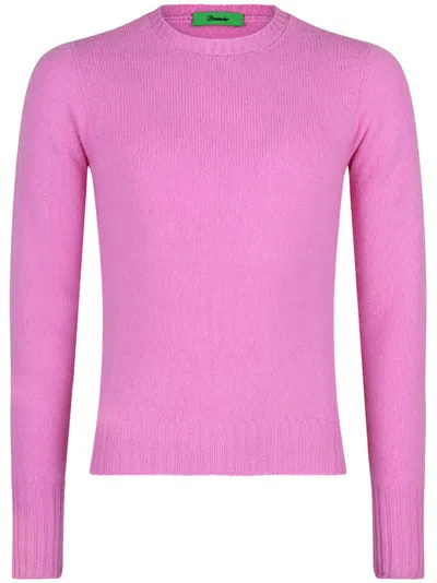 Drumohr Lambs-wool Sweater In Pink