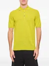 Drumohr Classic Knit Polo Shirt With Pointed Collar