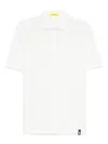 Drumohr Short Sleeve Polo In White